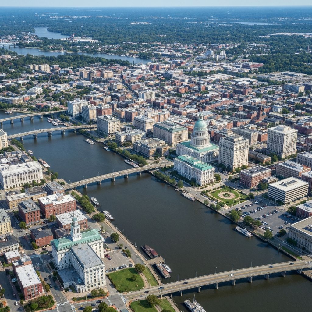 Richmond Virginia skyline